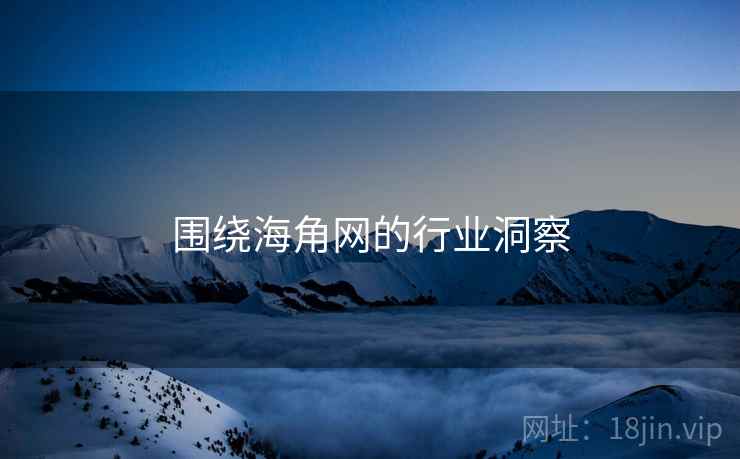围绕海角网的行业洞察