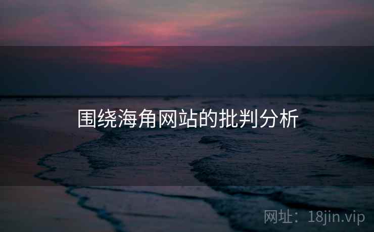 围绕海角网站的批判分析