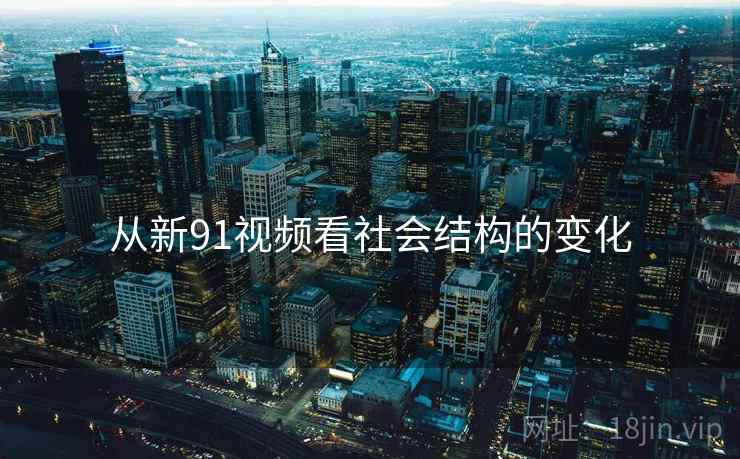 从新91视频看社会结构的变化