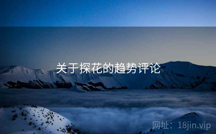 关于探花的趋势评论